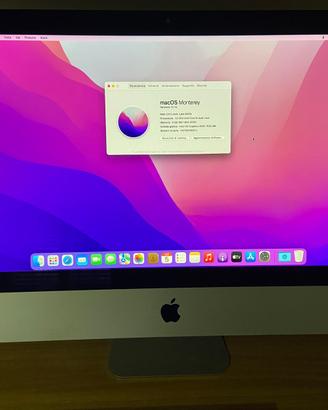 Apple IMac 21 Late 2015 i5-5th8GB SSD 500- Full HD