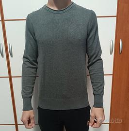Maglione Uomo Grigio Antracite - DCBH'S - Taglia M