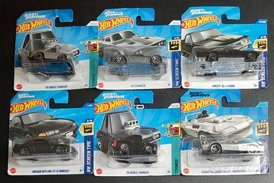 Set 6 Hot Wheels Fast & Furious 