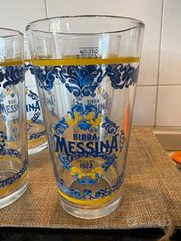 Bicchieri birra Messina