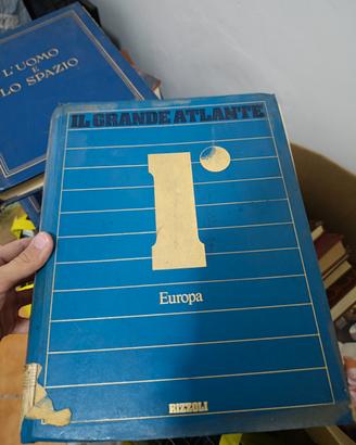 Grande Atlante Vol 1 Europa Rizzoli Vintage Anni70