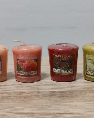 Lotto 4 candele profumate Yankee Candle originali 