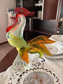 Gallo in Vetro di Murano