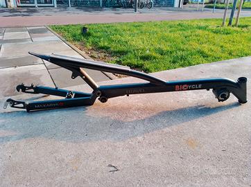 Telaio bicicletta reclinata