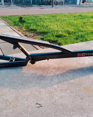 Telaio bicicletta reclinata