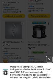 Multi presa a scomparsa