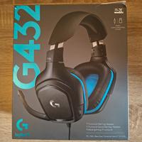  LOGITECH G432 CUFFIE DA GAMING OVER-EAR 3,5mm/USB