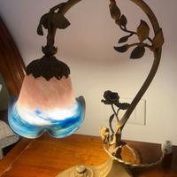 Coppia di lampade da tavolo Liberty primi ‘900