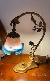 Coppia di lampade da tavolo Liberty primi ‘900