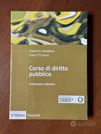 Corso di diritto pubblico 9788815287991