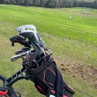 Sacca da golf competa per mancino