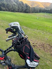 Sacca da golf competa per mancino