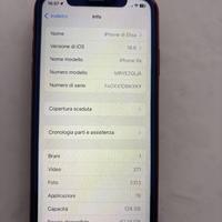iPhone XR red 128 gb