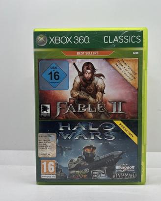 Fable 2 + Halo Wars XBOX 360 bundle