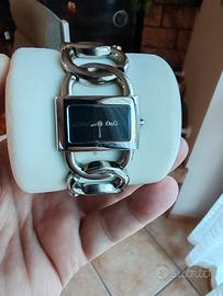 orologio da donna in acciaio griffato Dolce e gabb