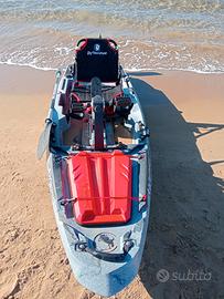 kajak a pedali, da pesca 