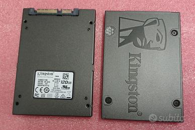 5 SSD Kingston da 120 gb ciasuno