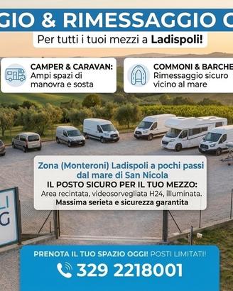 Parcheggio e Rimessaggio custodito a Ladispoli