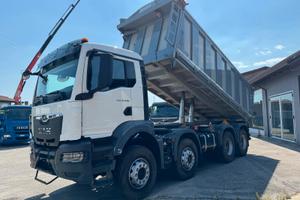 Man TGS 41.480 con cassone ribaltabile Euro 6