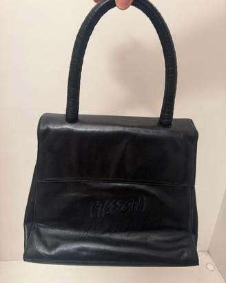 Borsa in pelle Missoni anni 80