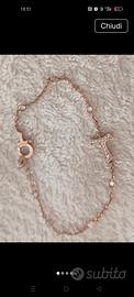 Bracciale Humilis Tau - color oro rosa