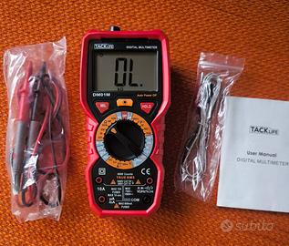 Tester multimetro digitale Tacklife