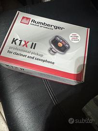 Microfono Rumberger K1X II Pickup Clarinet Set