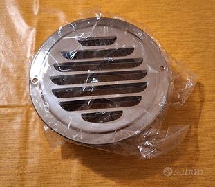 griglia acciaio inox di aerazione 14cm diametro ex