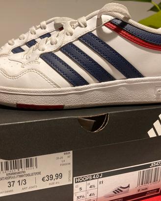 Scarpa Adidas Hoops 4.0 numero 37