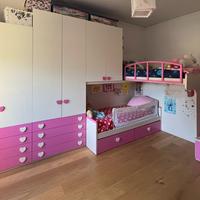 Cameretta rosa completa