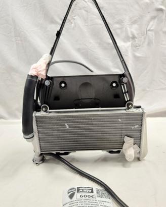 RADIATORE ACQUA COMPLETO DI SUPPORTO PER DUCATI PA