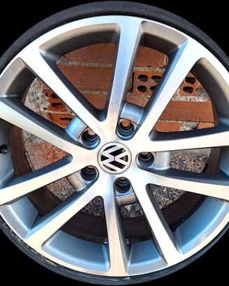 4 cerchi in lega da 17 volkswagen golf  seat skoda