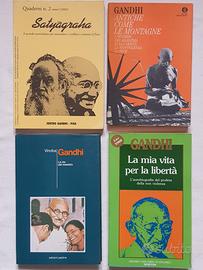 Gandhi Mahatma 4 Libri