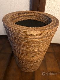 Vaso da terra in fibra di banano