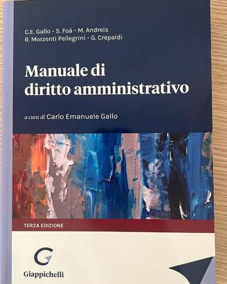 Libri Manuale di diritto amministrativo