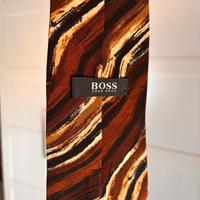 Cravatta Hugo Boss in pura seta – Vintage