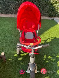 Triciclo passeggino 6 in 1.