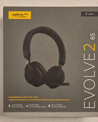 Jabra Evolve2 65 - Cuffie Wireless - NUOVE