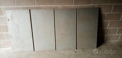 4 ripiani rinforzati x scaffale metallo 50x100 cm