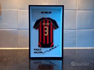 Espositore Paolo Maldini milan  Maglia