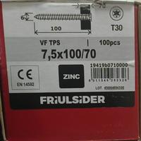 Viti per calcestruzzo Friulsider 7,5x100 – nuove