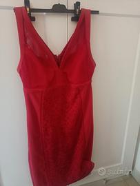 vestito longuette a tubino della guess