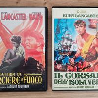 2 DVD Golem ARCIERE DI FUOCO + CORSARO ISOLA VERDE