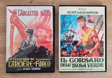 2 DVD Golem ARCIERE DI FUOCO + CORSARO ISOLA VERDE