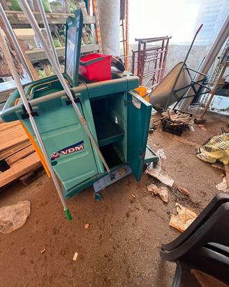 Carrello multiuso per pulizia