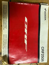 Manuale Honda crf 250R 2009