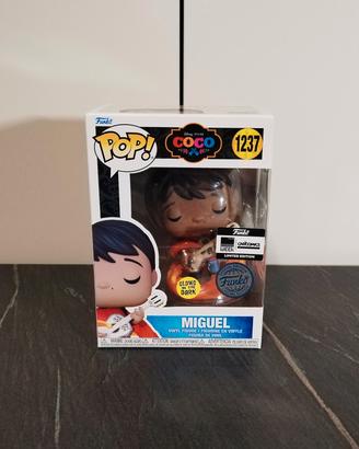 Funko Pop Miguel 1237 - Disney 100 Platinum - GLOW