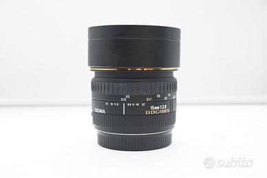Sigma 15mm F2.8 EX DG Diagonal Fisheye X Canon EF