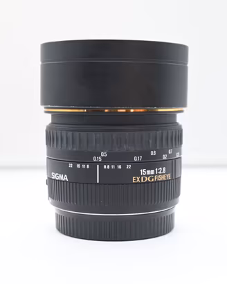 Sigma 15mm F2.8 EX DG Diagonal Fisheye X Canon EF