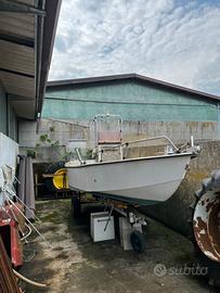 Barca open da restaurare e/o bracket